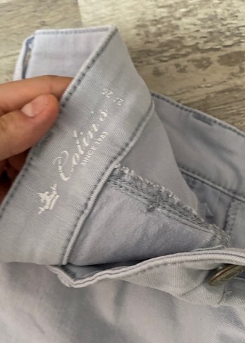 Bej Kadın Kot Pantolon Regular Fit - Görsel 2