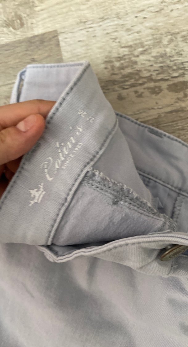 Bej Kadın Kot Pantolon Regular Fit - Görsel 2