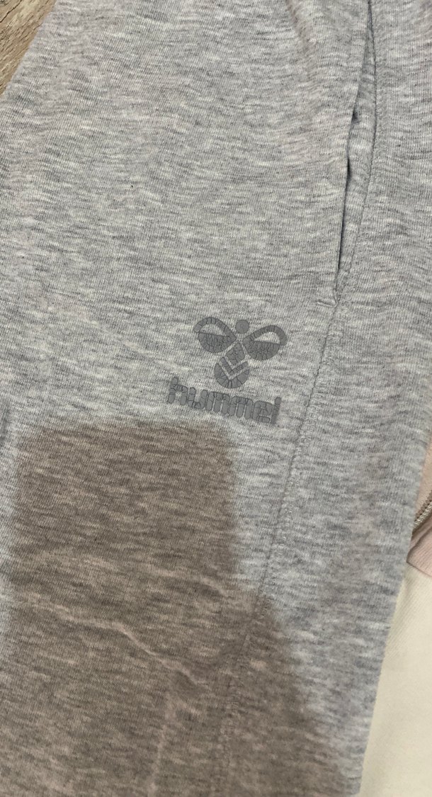 Gri Kadın Fermuarlı Pamuklu Sweatpant - Görsel 3