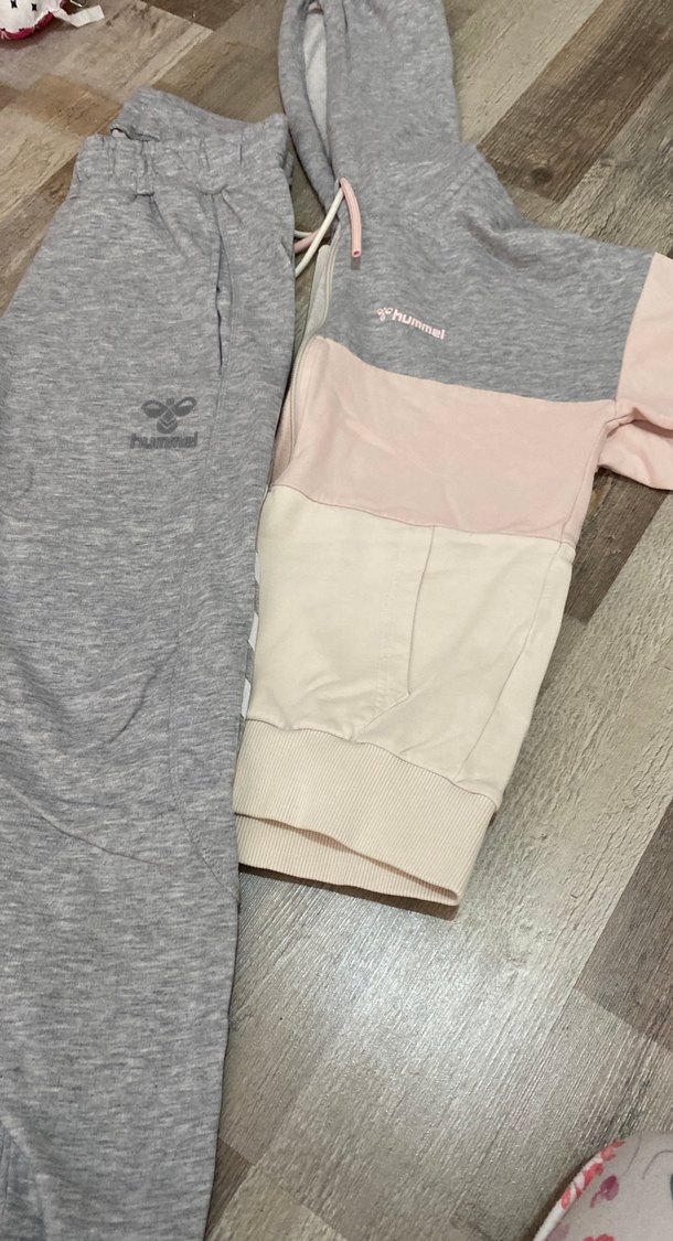 Gri Kadın Fermuarlı Pamuklu Sweatpant - Görsel 4