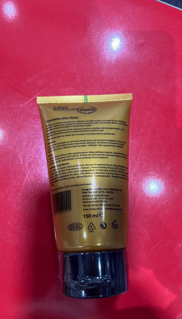 Ersag Altın Maske 150 ml - Görsel 2