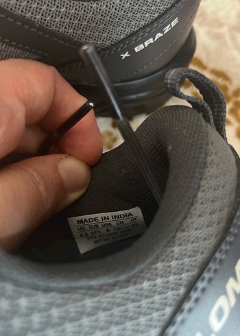 Erkek Gri Street Wear Outdoor Ayakkabı - Görsel 3