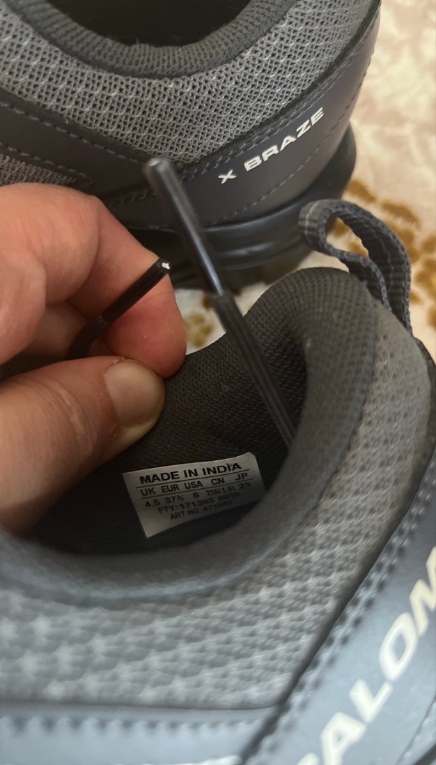 Erkek Gri Street Wear Outdoor Ayakkabı - Görsel 3