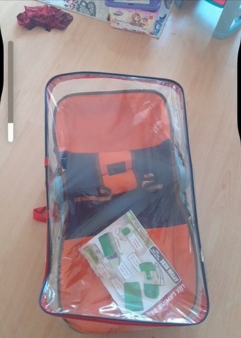 Yeşil Desenli Aytun Bebe Bebek Çantası - Görsel 2