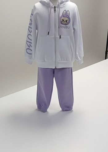 Labubu Kız Çocuk Eşofman Takımı - Görsel 2