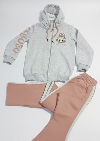 Labubu Kız Çocuk Eşofman Takımı - Görsel 2