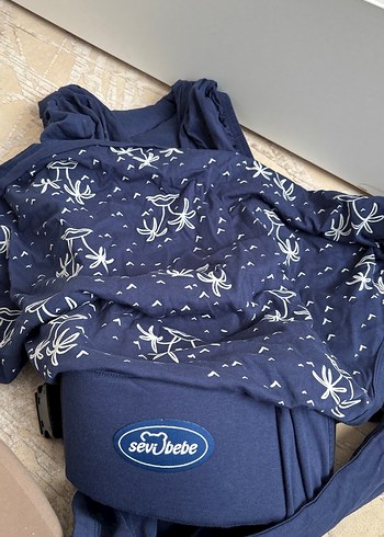 Sevibebe Destekli Ayarlanabilir Bebek Slingi Gri - Görsel 5