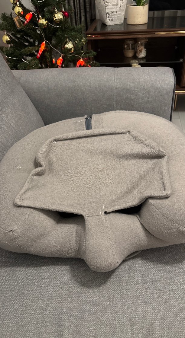 Gri destekli oturma minderi - Görsel 4