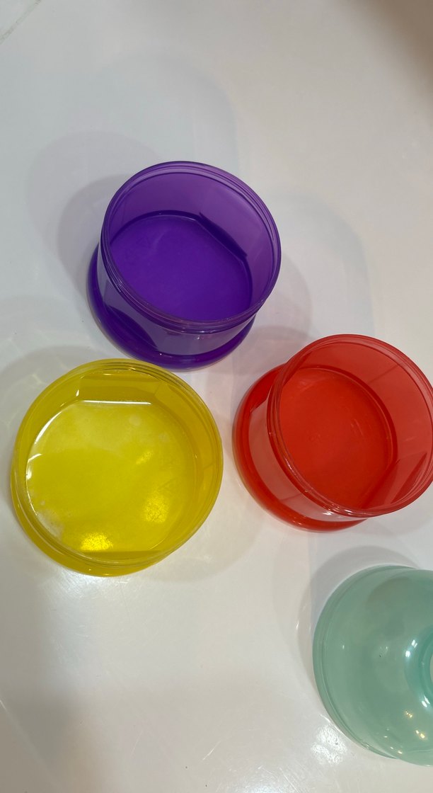 Renkli Bebek Maması Saklama Kabı - Görsel 3