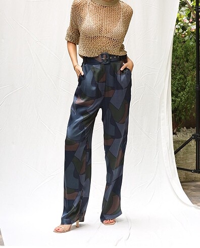 ZARA Saten Pantolon