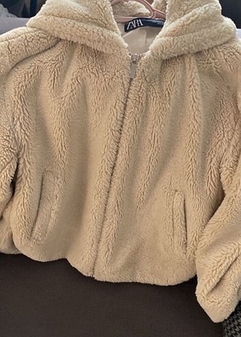 Zara Peluş Kadın Mont