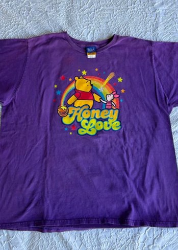 Winnie The Pooh Mor Tişört