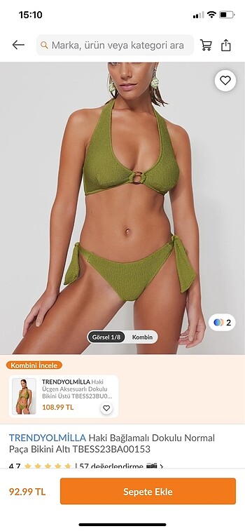 Trendyolmilla bikini altı