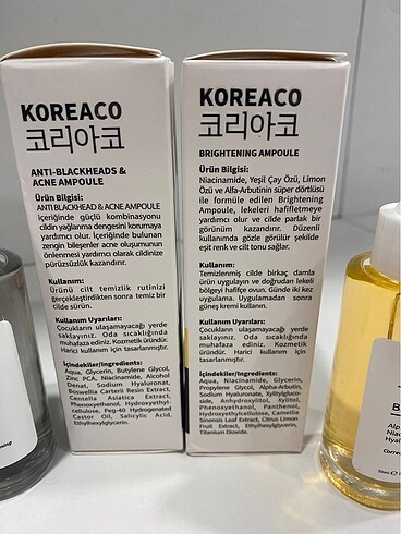  Beden Renk KOREACO serum