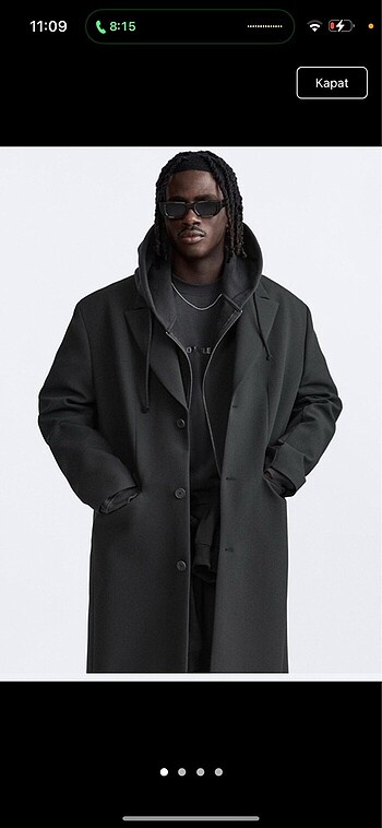 ZARA OVERSİZE KABAN - ÖZEL SERİ