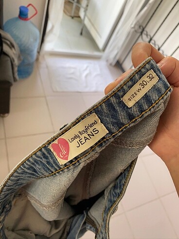 s Beden mavi Renk Koton jean