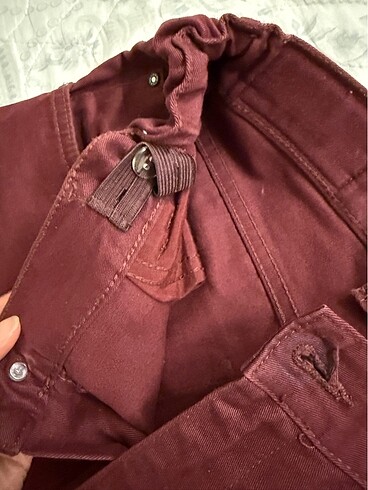 12-13 Yaş Beden Lcw bordo pantolon