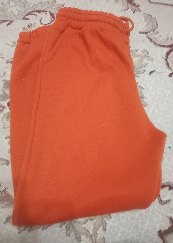 Kırmızı Fermuarlı Kadın Kumaş Pantolon - Görsel 3