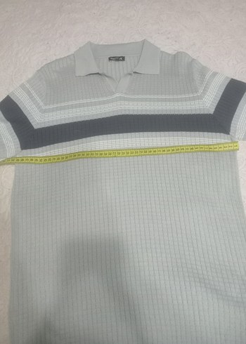 Gri Erkek Polo Tişört Kısa Kollu - Görsel 5