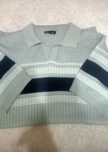 Gri Erkek Polo Tişört Kısa Kollu - Görsel 4