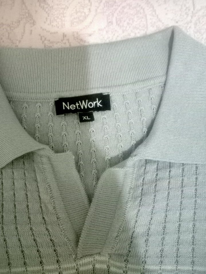 Gri Erkek Polo Tişört Kısa Kollu - Görsel 3