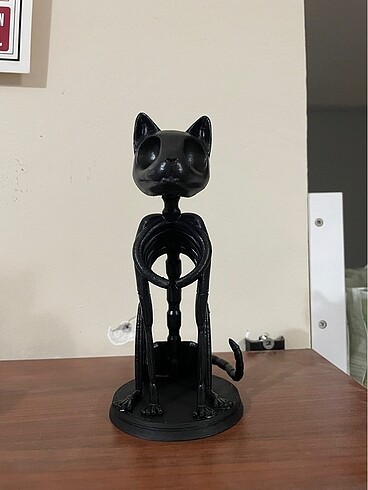  Beden Kedi İskelet Figür