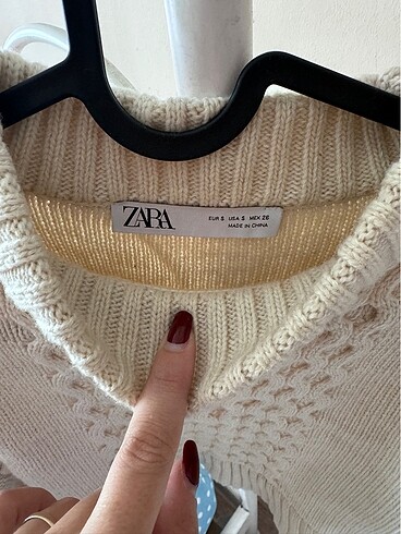 Zara Zara Crop Kazak