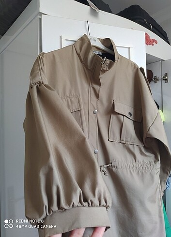 xl Beden camel Renk Trenç