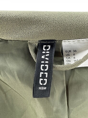 36 Beden haki Renk H&M Ceket %70 İndirimli.