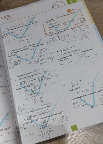 Beden AYT Matematik Soru Bankası 345