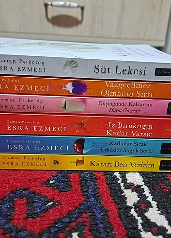 Esra Ezmeci Kitapları (6 kitap/Kişisel Gelişim)