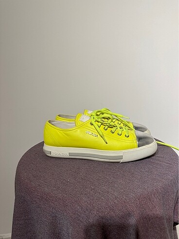 38,5 Beden sarı Renk Prada Sarı Sneakers