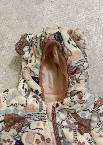 Kulak Detaylı Kamuflaj Desenli Bebek Tulumu - Görsel 3