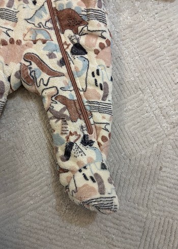 Kulak Detaylı Kamuflaj Desenli Bebek Tulumu - Görsel 2