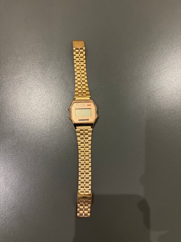 Altın Renk Vintage Kadın Kol Saati - Görsel 2