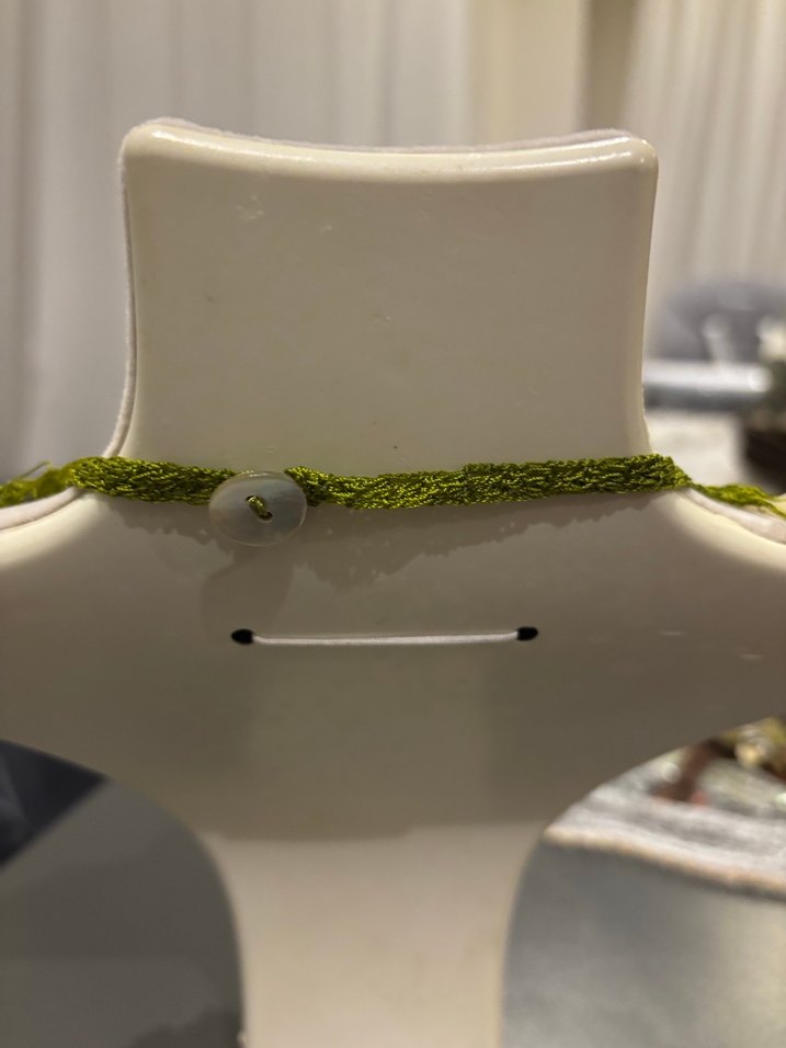 Yeşil Bohem Mini Boncuklu Kolye - Görsel 3