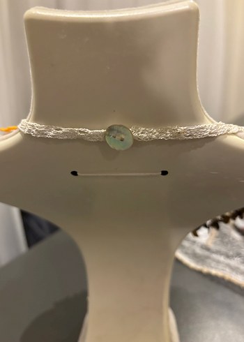 Renkli İşlemeli Bohem Mini Kolye - Görsel 3