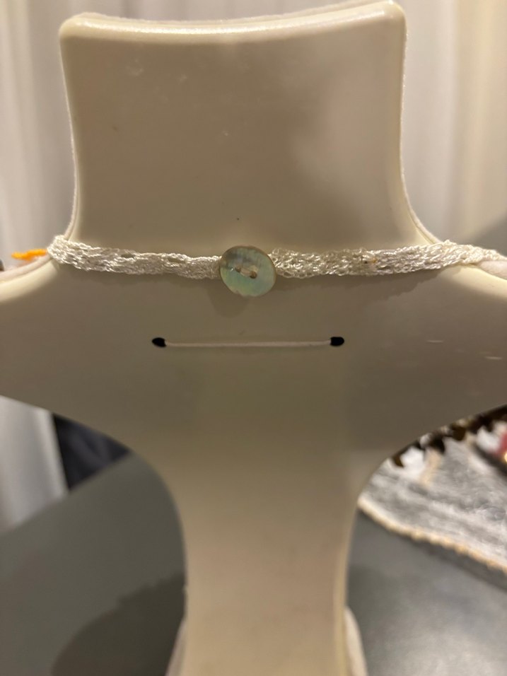 Renkli İşlemeli Bohem Mini Kolye - Görsel 3