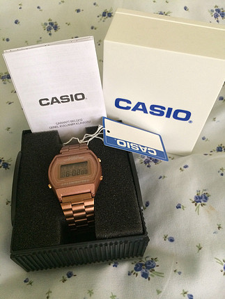 Casio rose gold 