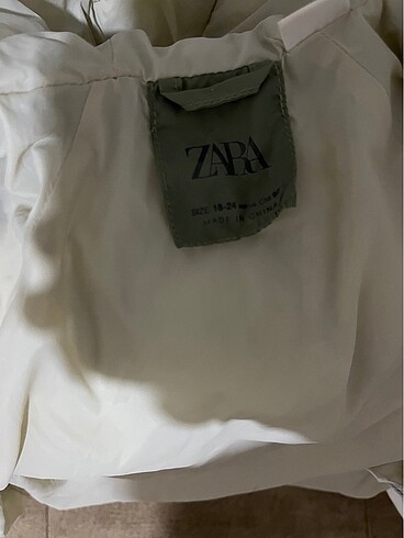 18-24 Ay Beden Zara mont