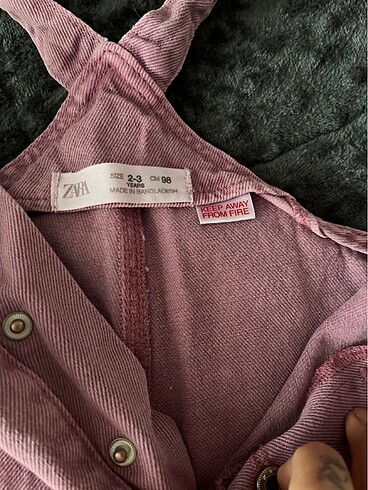24-36 Ay Beden Zara salopet