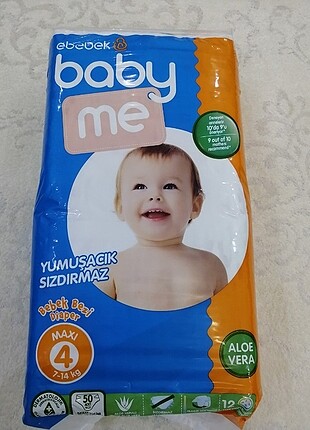 Baby&Me Aloe Vera Bebek Bezi 4 Numara