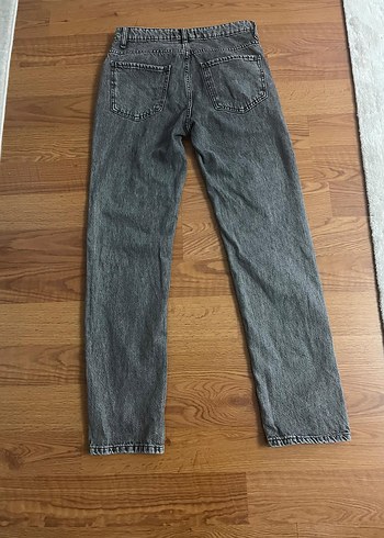 Koyu Gri Baggy Tarzı Pantolon - Görsel 2