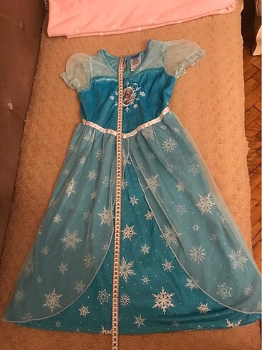 7 Yaş Beden Elsa kız çocuk kostüm 5 6 7 uyumlu şık bugün 399 tl son gün kaçı