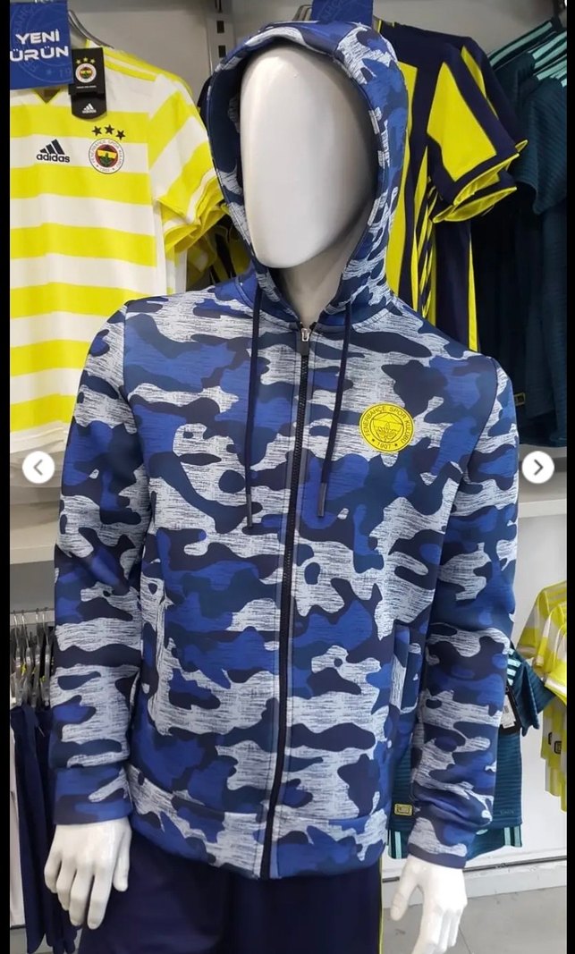 Kamuflaj mont ceket fenerium fenerbahce - Görsel 2