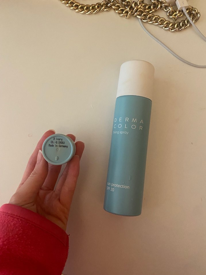 Dermacolor kryolan kapatıcı ve makyaj sabitleyici sprey - Görsel 2