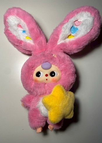 Diğer Baby Three pembe tavşan peluş plush