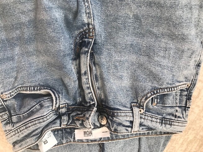 38 Beden mavi Renk Kadın jean