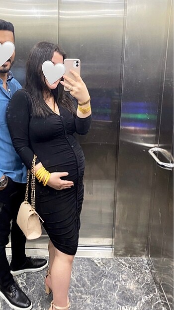 40 Beden Siyah elbise