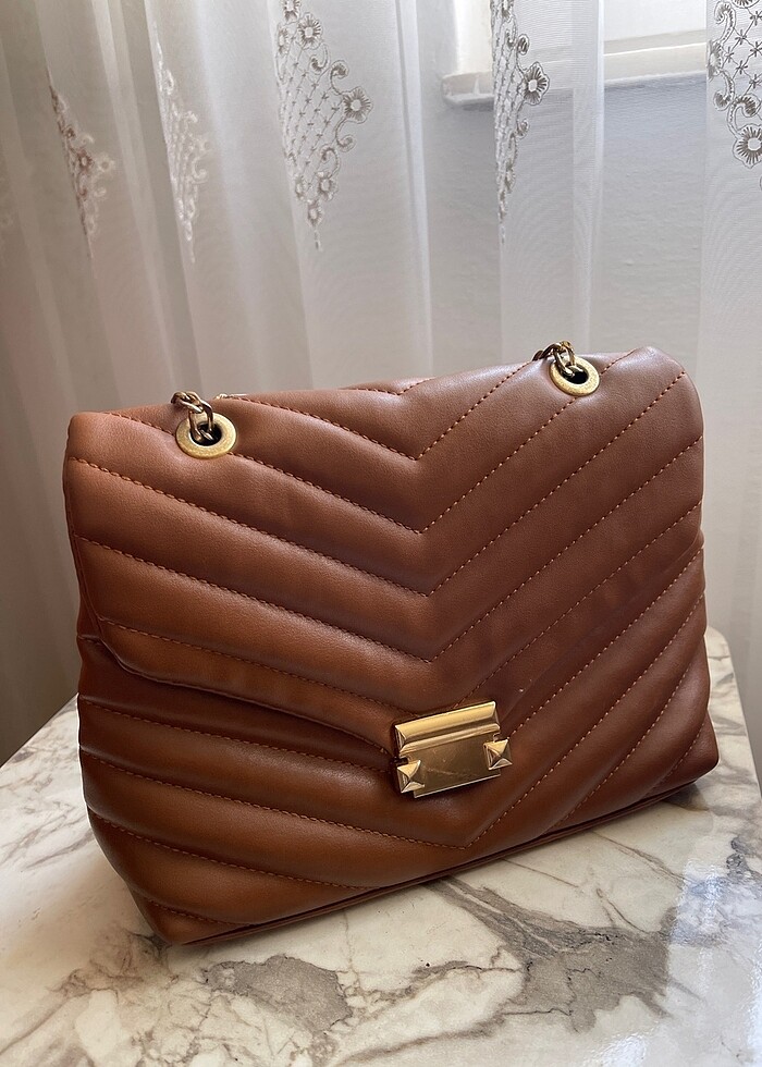 Kahverengi çanta - Görsel 2